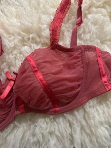 Lace Net Bra