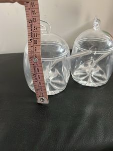 Acrylic Condiment Containers