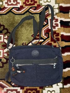 Kipling Blue Dark Medium Sling Bag