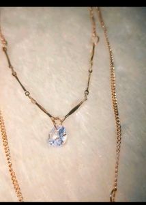 Rose Gold Double Layered Chain