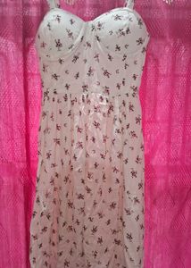 White Floral Sundress