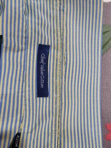 Formal Striped Peter England Shirt