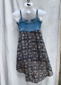 10210. Cute Denim Top Dress