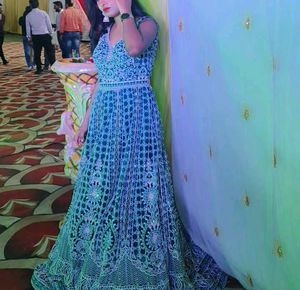 Ethnic Heavy Gown , Lengha With Cancan