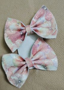 Floral Hairbow Clip