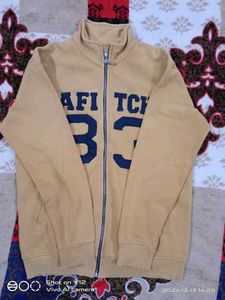 Men&#39;s Solid Full Sleeve Fleece Hoddie