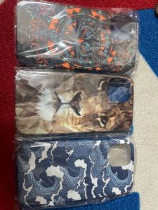 Set of 3 Unused Printed iPhone 12 Covers
