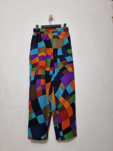 Colorful Patchwork Pants