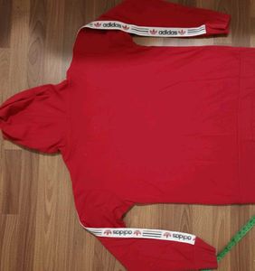 Red Adidas Hoodie
