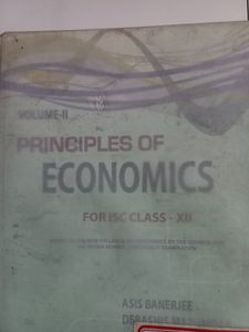 Principles Of Economics Debasis Mazumdar