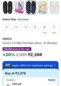Crocs Flip Flops