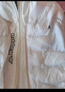 Kappa Puffer Jacket For Women,white
