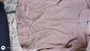 Long sleeve Glitter knit top
