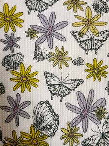 Studio  Floral &amp; Butterfly Tie-Front Top