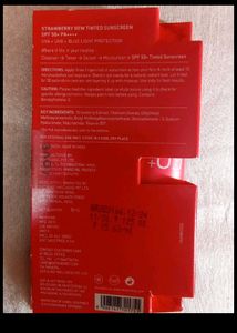 Tinted sunscreen sand