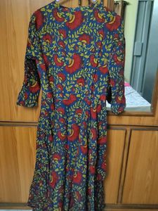 Floral Print Kurta