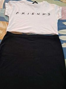 Combo  Of  Imported Fabric  Top  N  Skirt