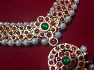 Elegant Necklace Set gold plated