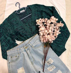 🎁Buy1 Get1 Free Made In France Vintage Cardigan C