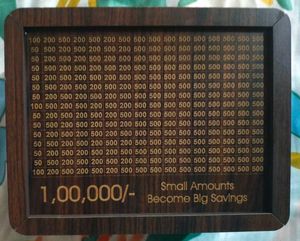 wooden Money Box, Piggy Bank