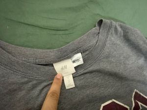 H&amp;M AC/DC Graphic Tee