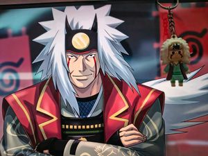 Jiraiya Keychain Set
