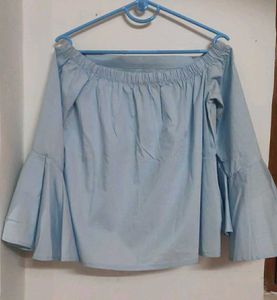 All New Max Off-Shoulder Bell Sleeve Top