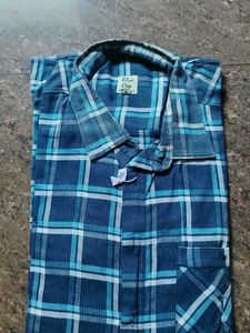 Blue Cap Plaid Shirt