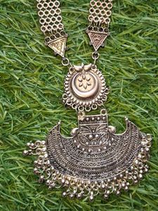 2 oxidise necklace set with earrings.