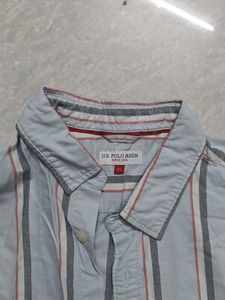 Striped US Polo Shirt