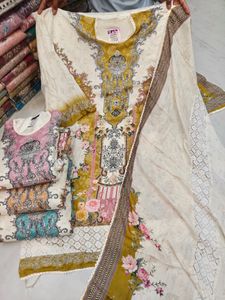 Embroidered Dress Material