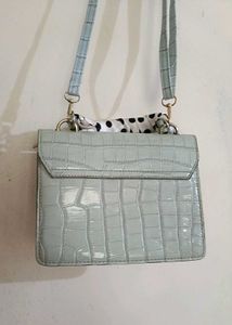 Mint Green Spacious Sling Bag