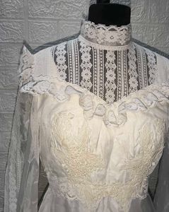 White Gown Price Drop From Rs.1450 To Rs. 799