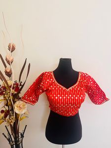 Brand New Designer Red Blouse