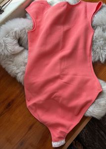 Chic Coral Bodysuit