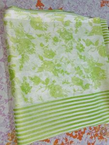 Dupatta 2 , Parrot Green &amp; Multi  Color Combo