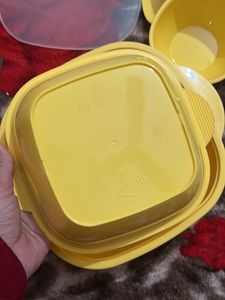 Microwave Dishwasher Safe Plastic Contain Set