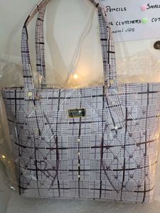 Chic Patterned Tote Bag