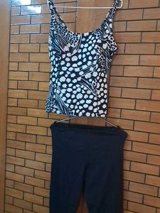 Combo  Of  Top N Short  Legging