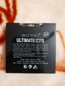 SWISS BEAUTY ULTIMATE EYESHADOW PALETTE 🌼