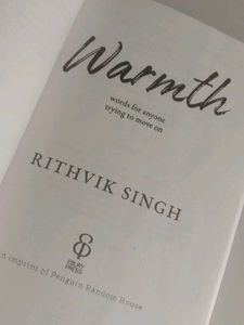 FICTION BOOK - WARMTH (by Rithvik Singh)