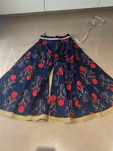 Elegant Navy Blue Floral Kurta Set