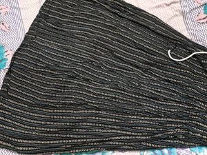 Striped Ethnic Flair Plazo