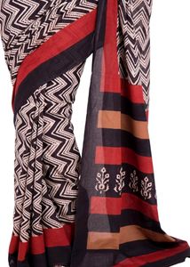 Handmade Block Printed Cotton Saree