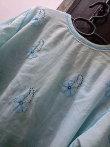 Chikenkari Kurta