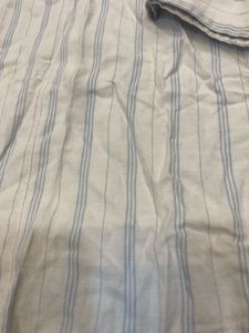 Blue &amp; White Plaid Shirt(shrug Jacket Free)