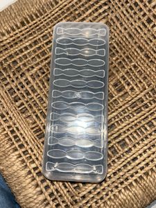 Set of 6 Transparent Storage Containers (New)