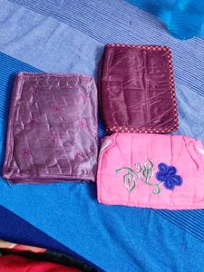 Accessories And Makeup Storing Kit Combo Of 3