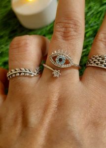 Evil Eye Adjustable Ring💍