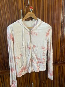 Tie-Dye Hoodie Jacket